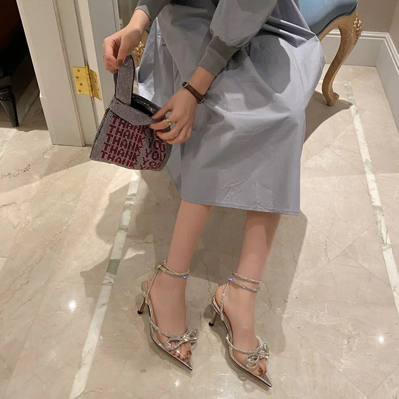 Glitter Rhinestones Women Pumps