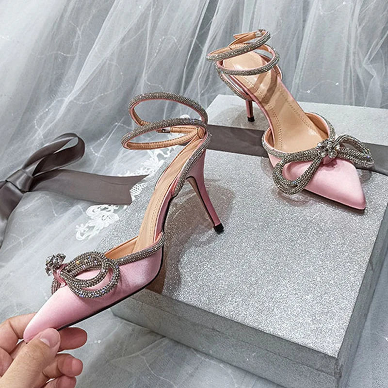 Glitter Rhinestones Women Pumps