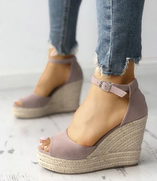 Espadrilles Women Wedges Peep