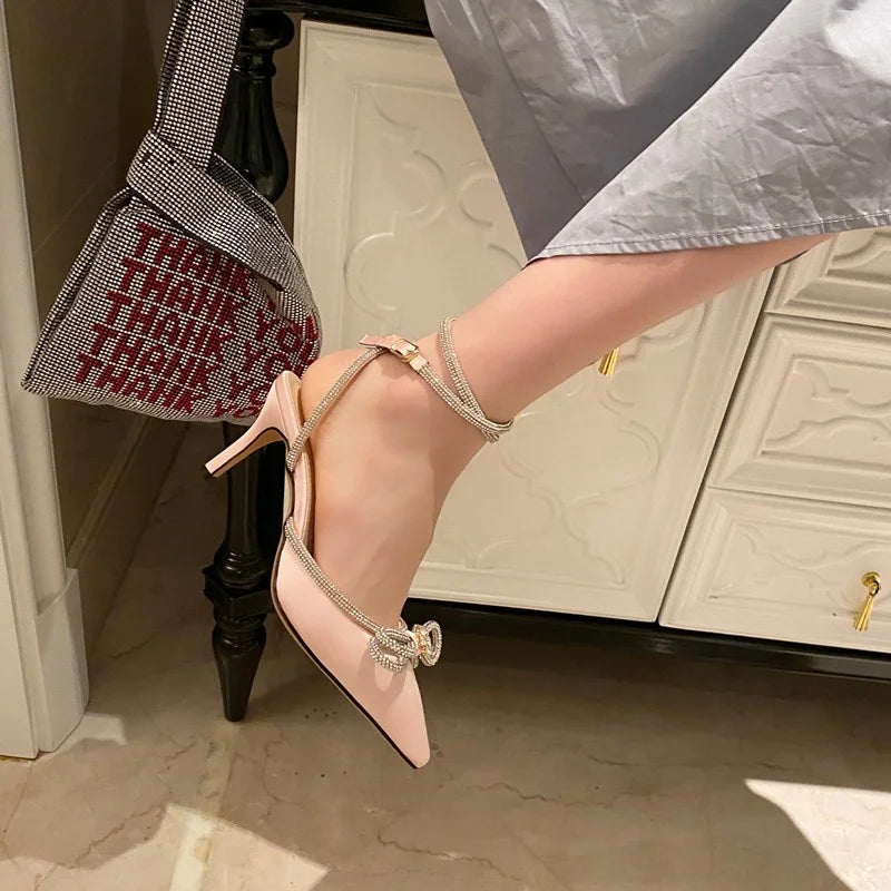 Glitter Rhinestones Women Pumps