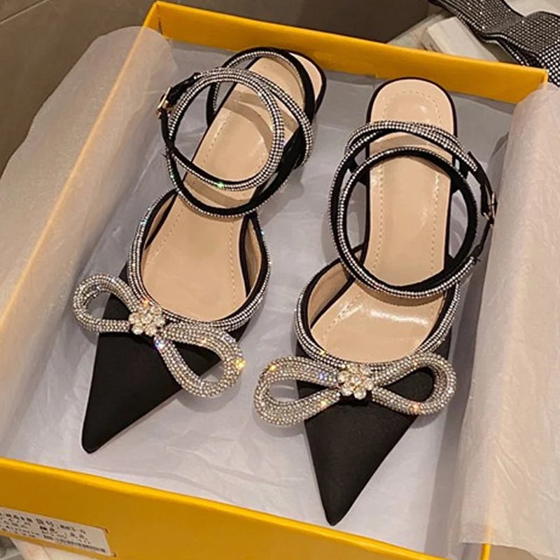 Glitter Rhinestones Women Pumps