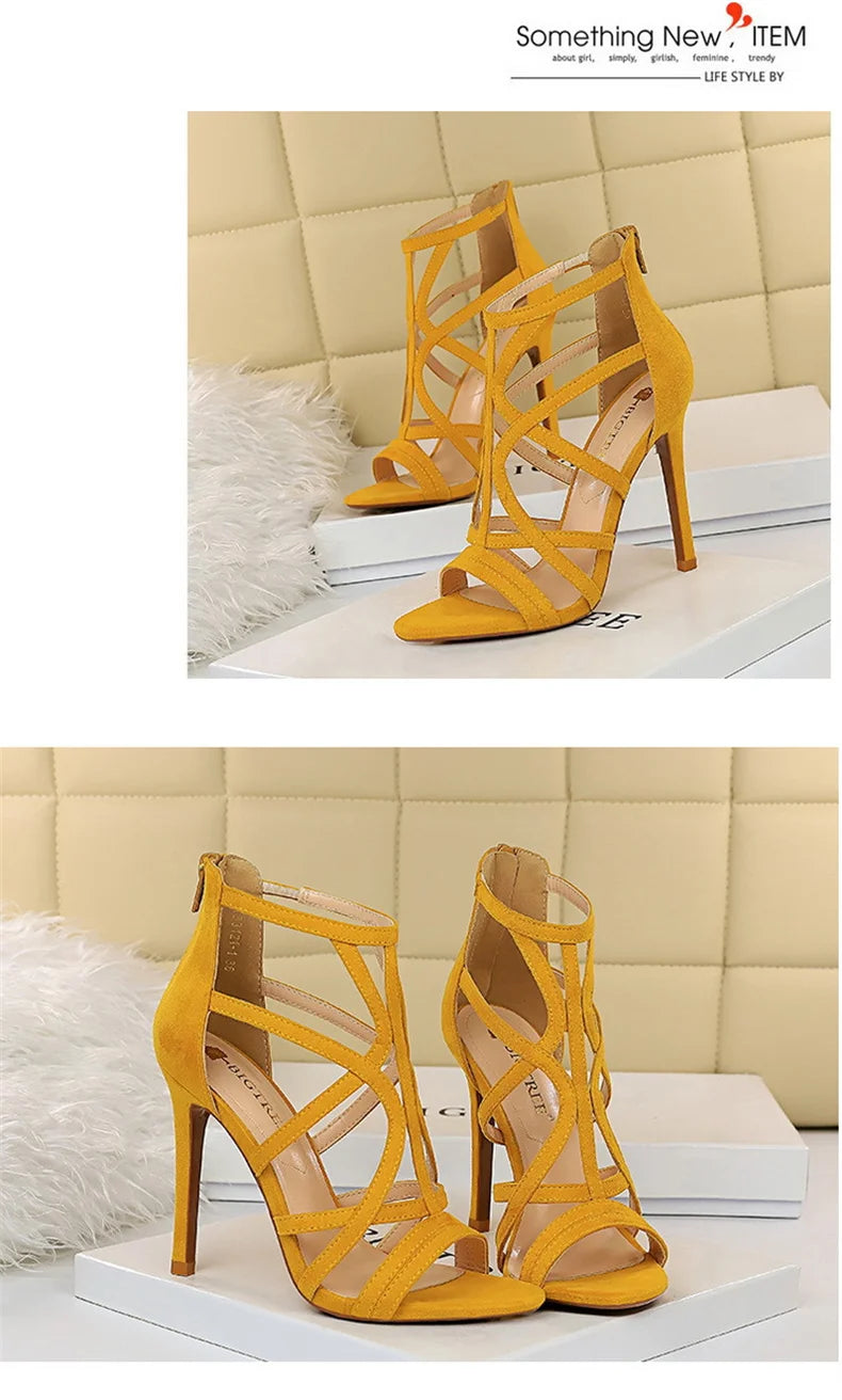 Roman style Thin High Heels