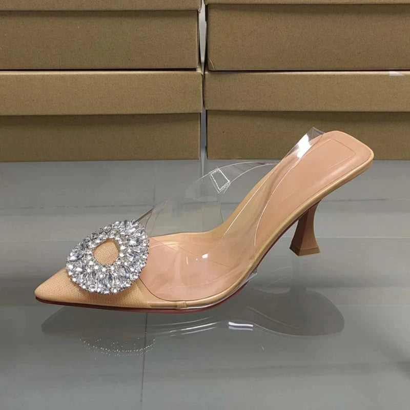PVC Transparent High Heeled