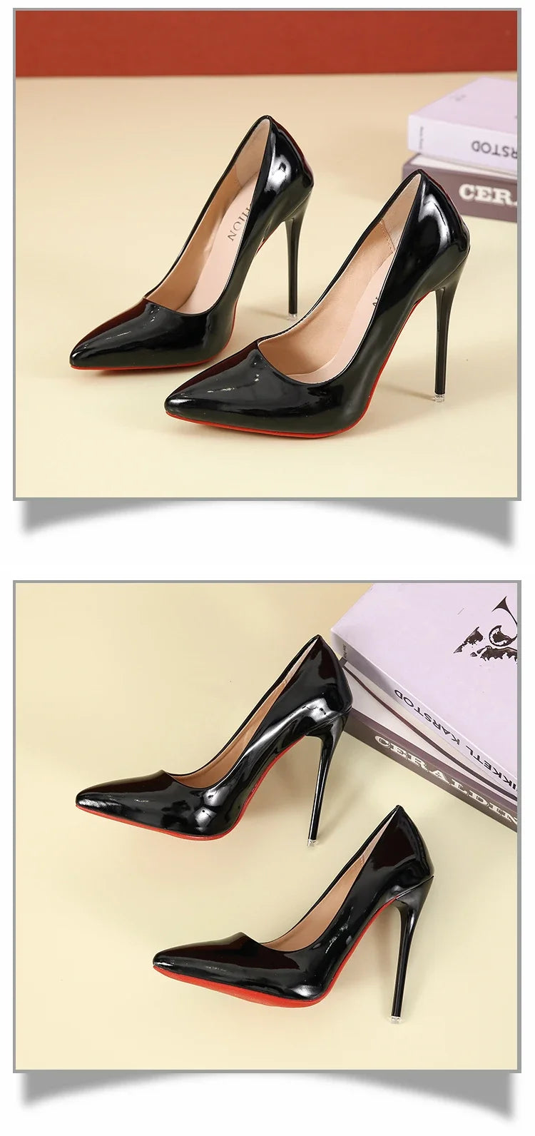 Women Shoes Red High Heels