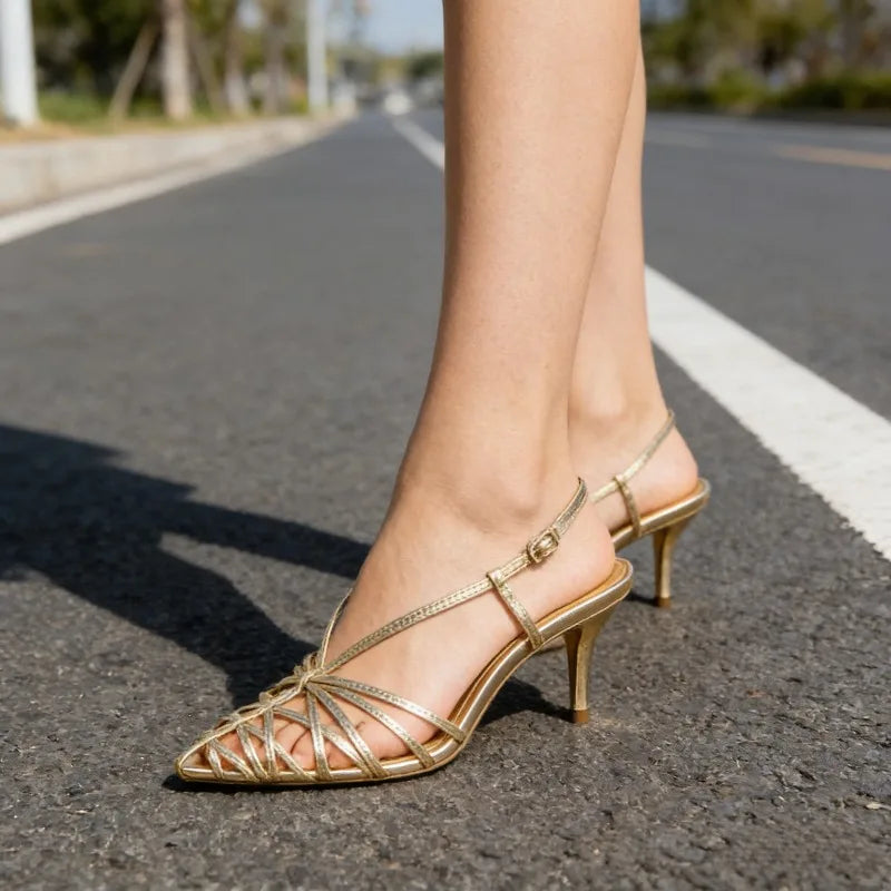 Luxury Gold Narrow Strap