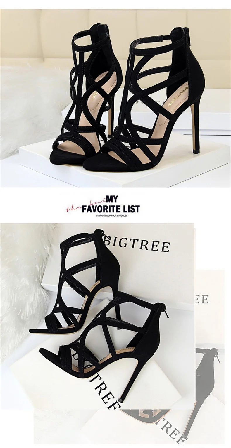 Roman style Thin High Heels