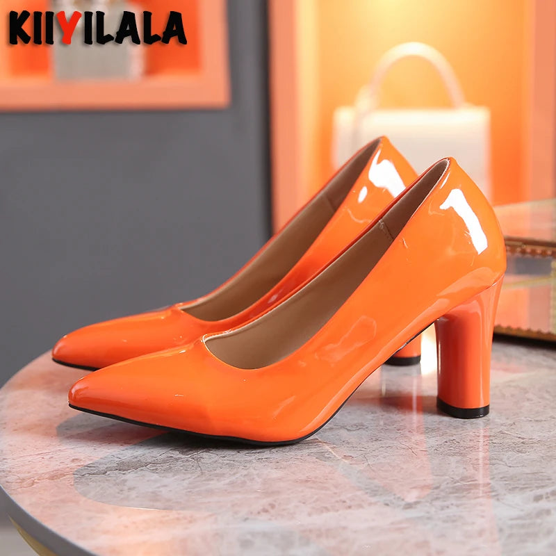 Women's Pumps 7.5cm round