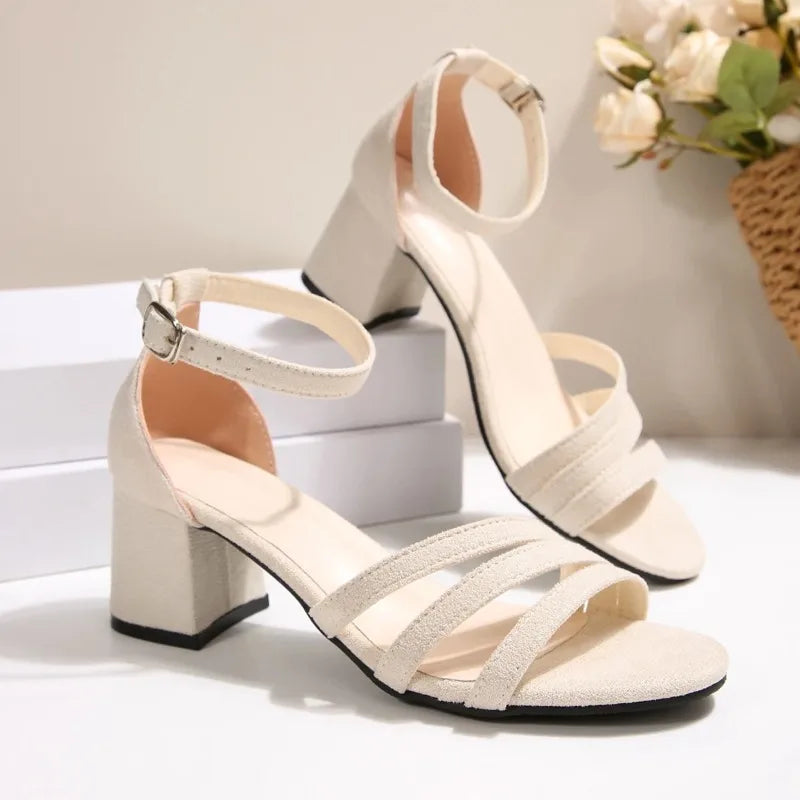 Block Heel Sandals Women's