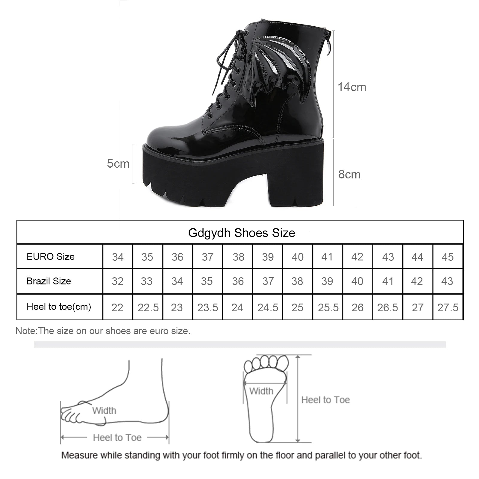 Women's Black Back Zipper