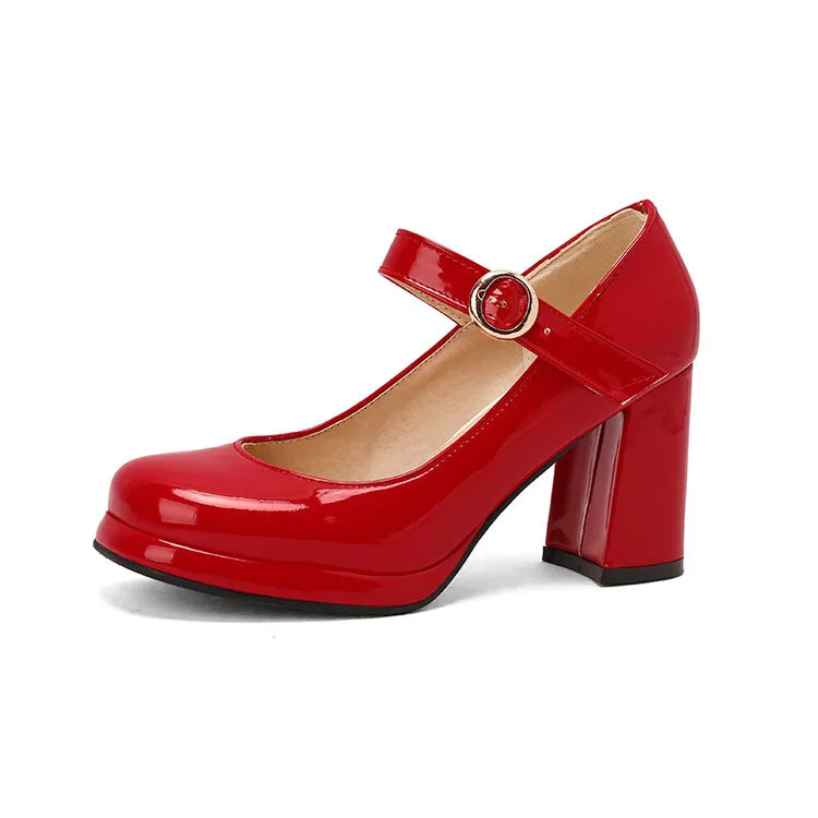 PU Patent Leather Green Navy