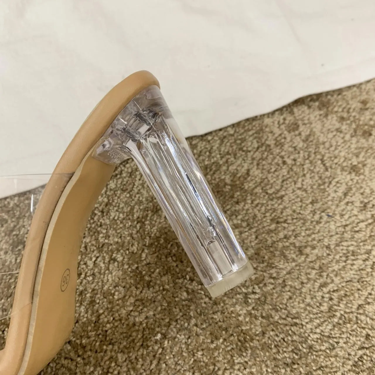 Transparent High Heels Women