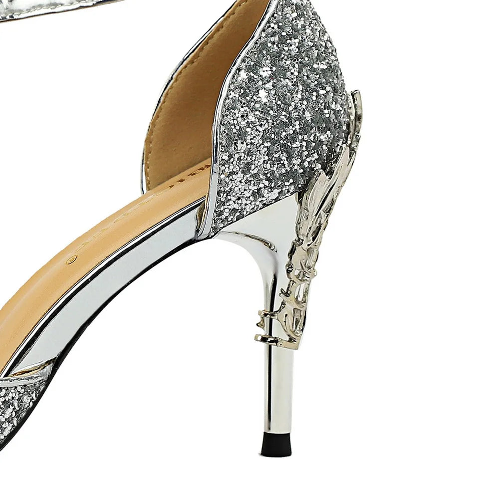 High Heels Bling Sandals Lady