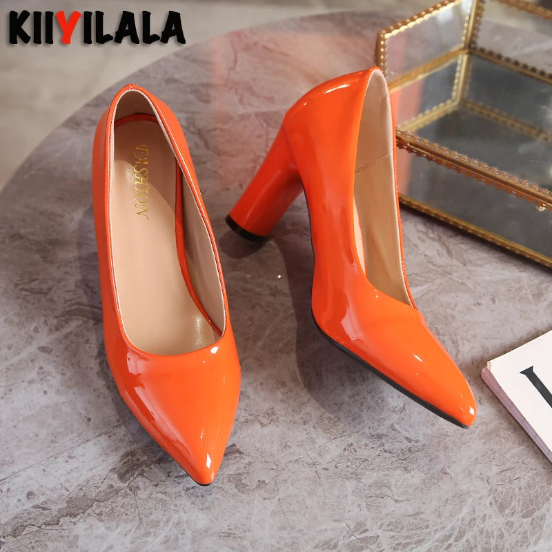 Women's Pumps 7.5cm round