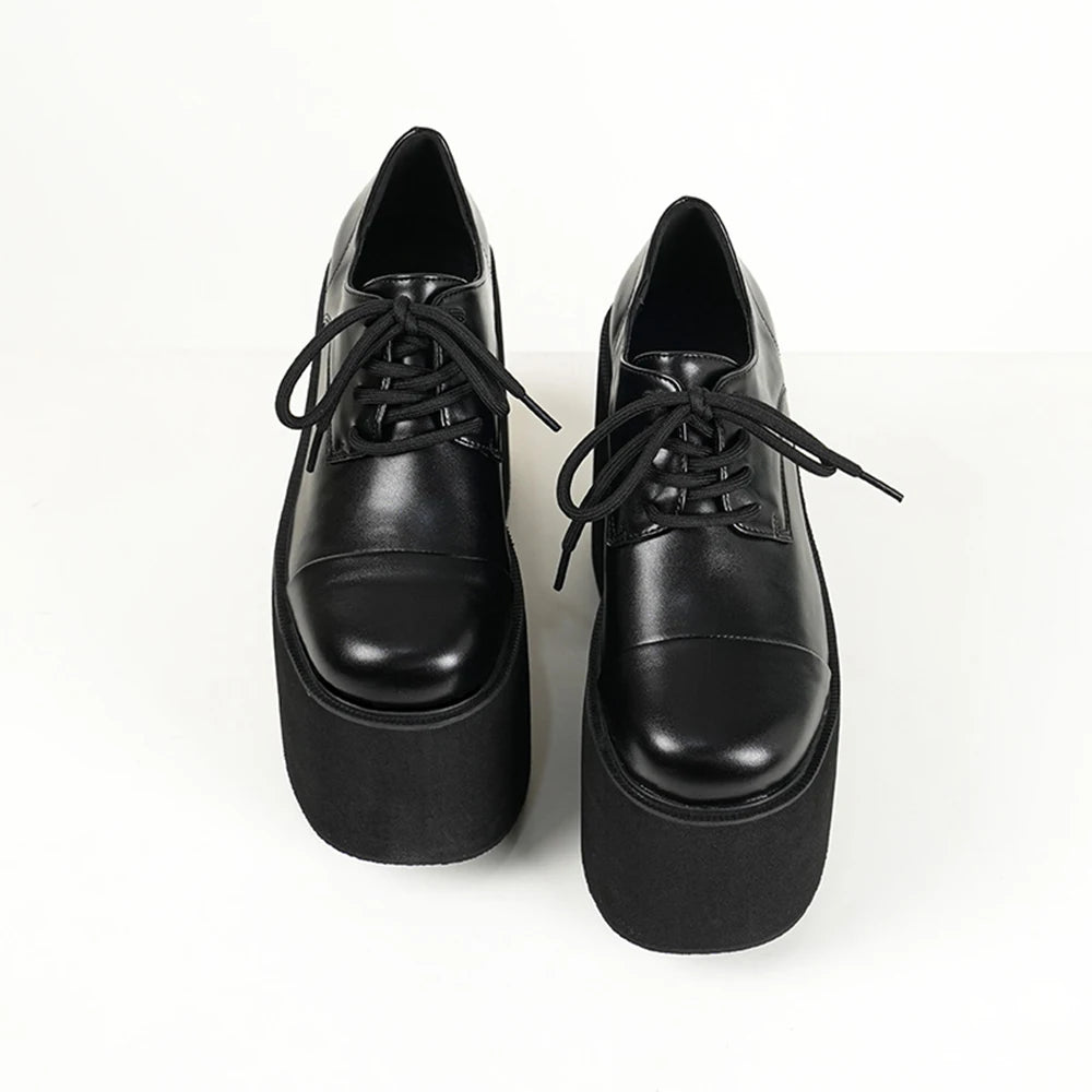 Womens Chunky Heeled Pumps