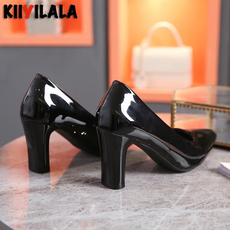 Women's Pumps 7.5cm round