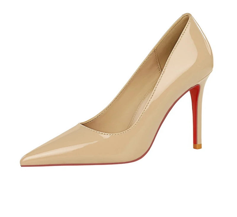Simple Slim Heels High Heels