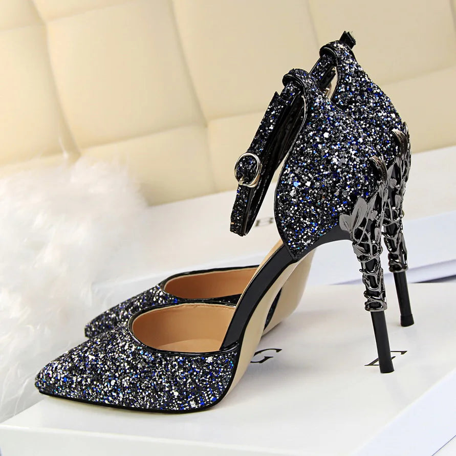 High Heels Bling Sandals Lady
