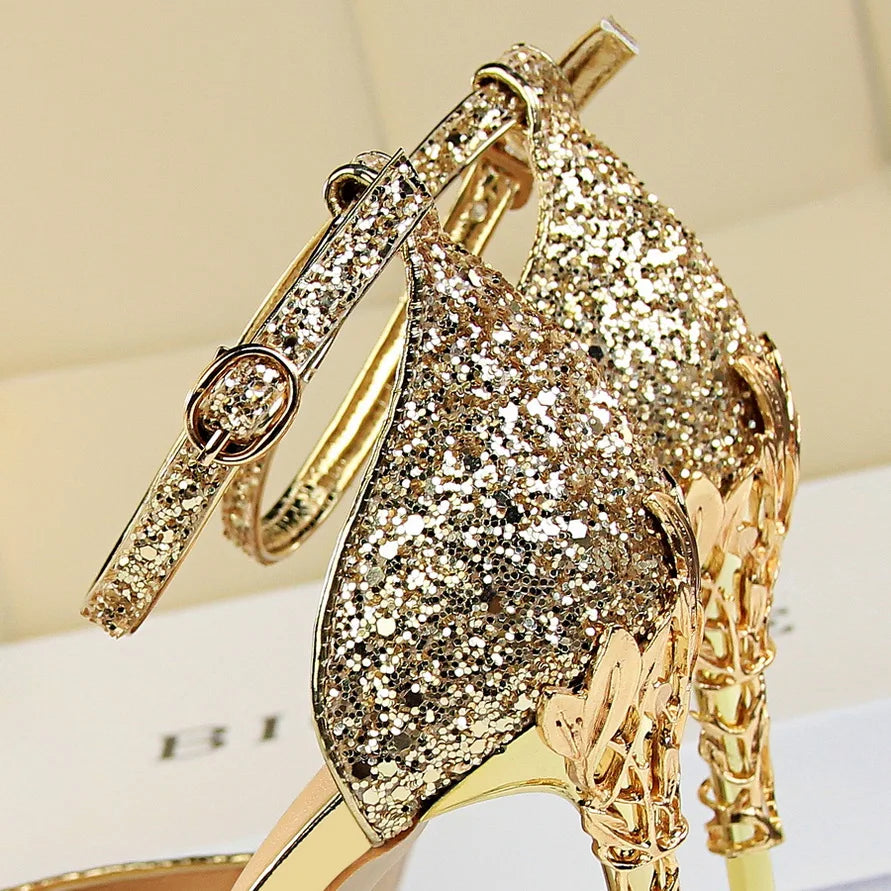 High Heels Bling Sandals Lady