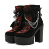 Gdgydh  Gothic Lace Ankle