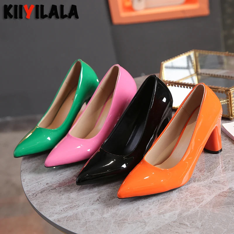 Women's Pumps 7.5cm round