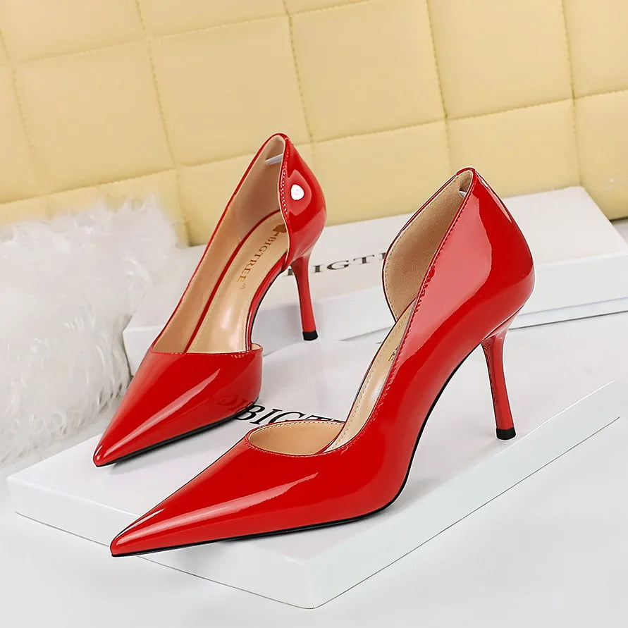 Women High Heels Nude Color