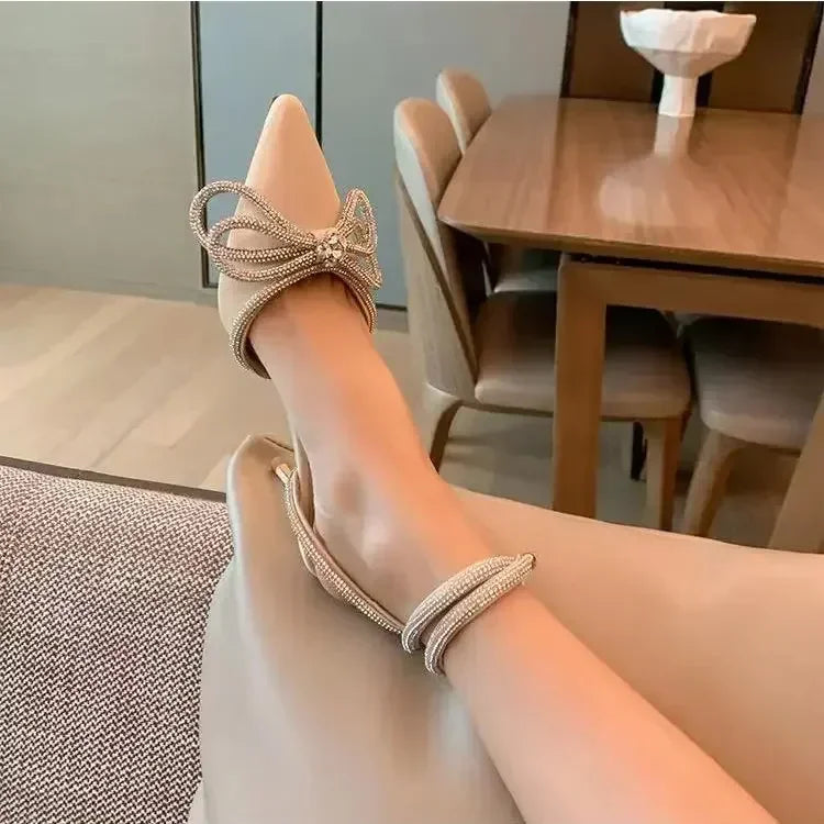 Fashion Glitter Rhinestones Pumps