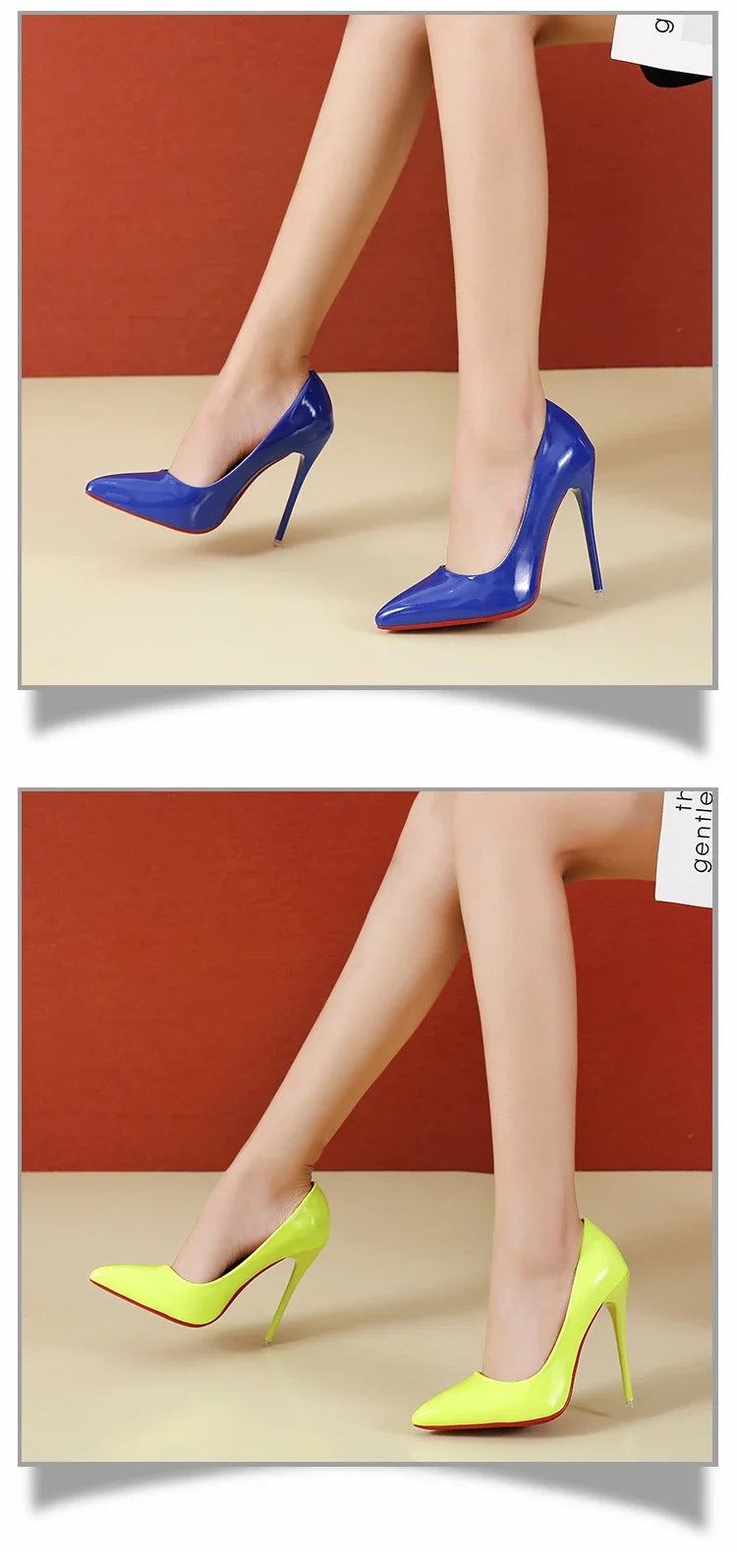 Women Shoes Red High Heels