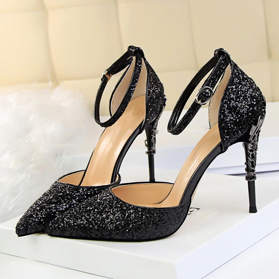 High Heels Bling Sandals Lady