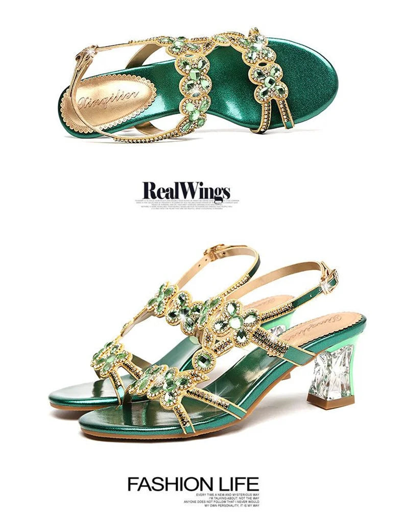 New Style Rhinestone High Heel