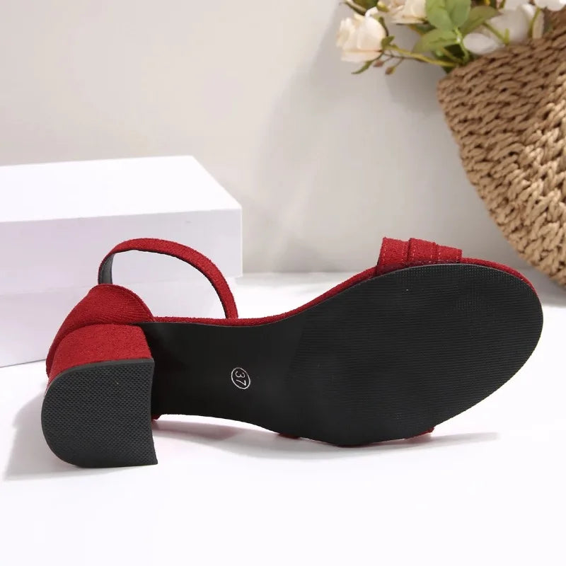 Block Heel Sandals Women's