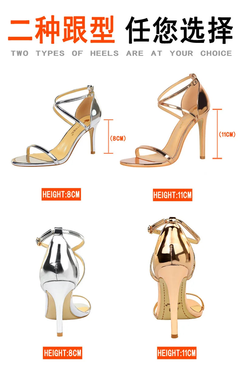 Women Thin High Heels Summer