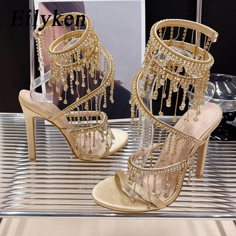 Eilyken Golden Crystal Rhinestone