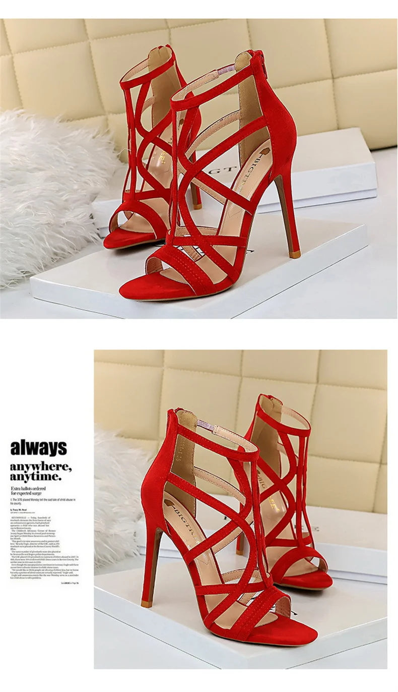 Roman style Thin High Heels