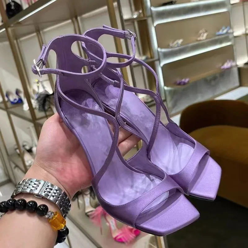 Fashion Patent Leather Peep toe