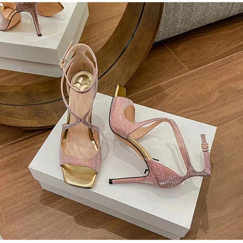 Fashion Patent Leather Peep toe