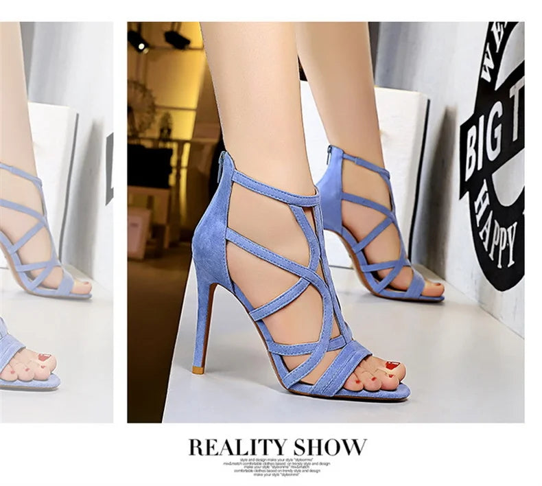 Roman style Thin High Heels
