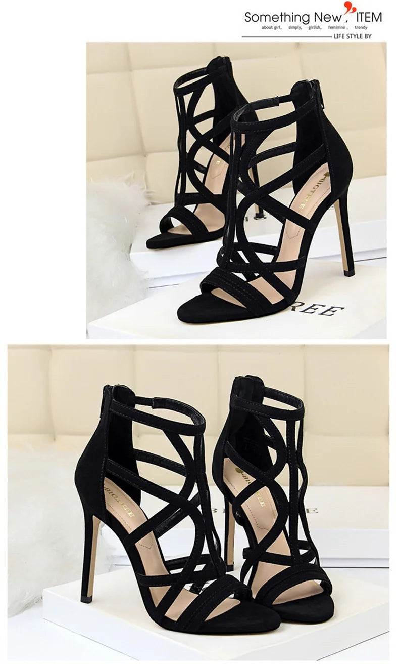 Roman style Thin High Heels