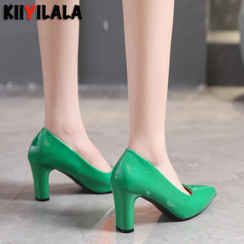 Women's Pumps 7.5cm round