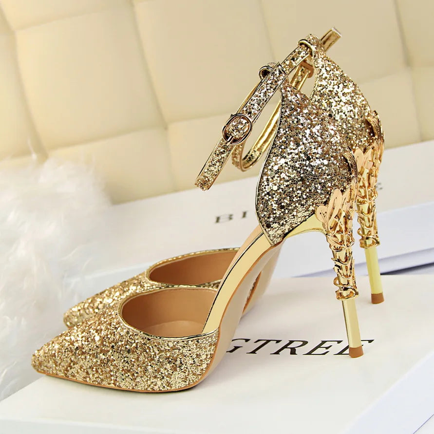 High Heels Bling Sandals Lady