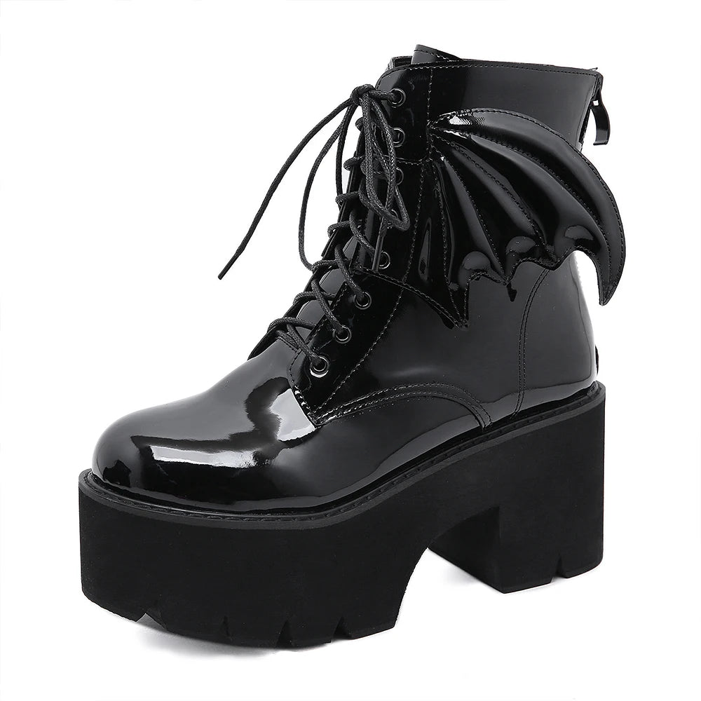 Women's Black Back Zipper