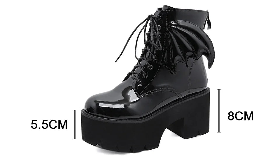 Women's Black Back Zipper