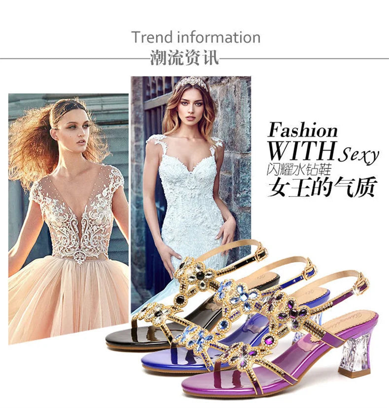 New Style Rhinestone High Heel