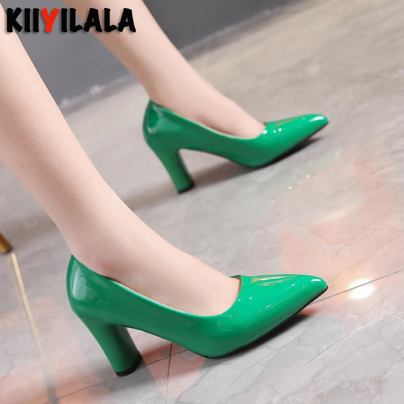 Women's Pumps 7.5cm round