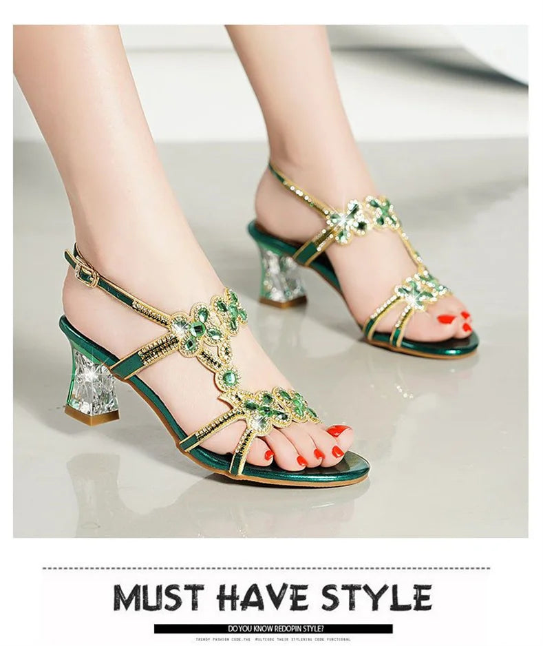 New Style Rhinestone High Heel