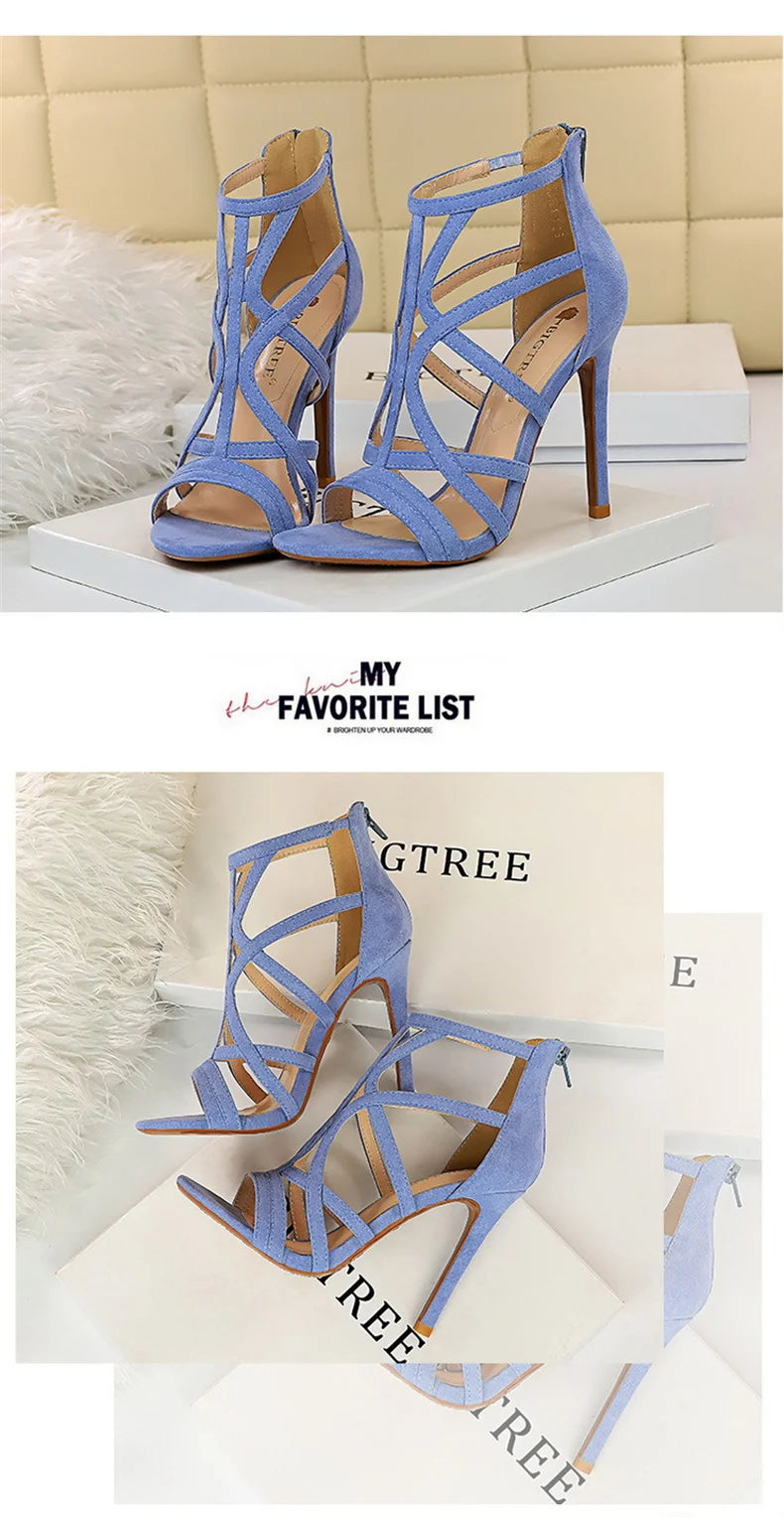 Roman style Thin High Heels