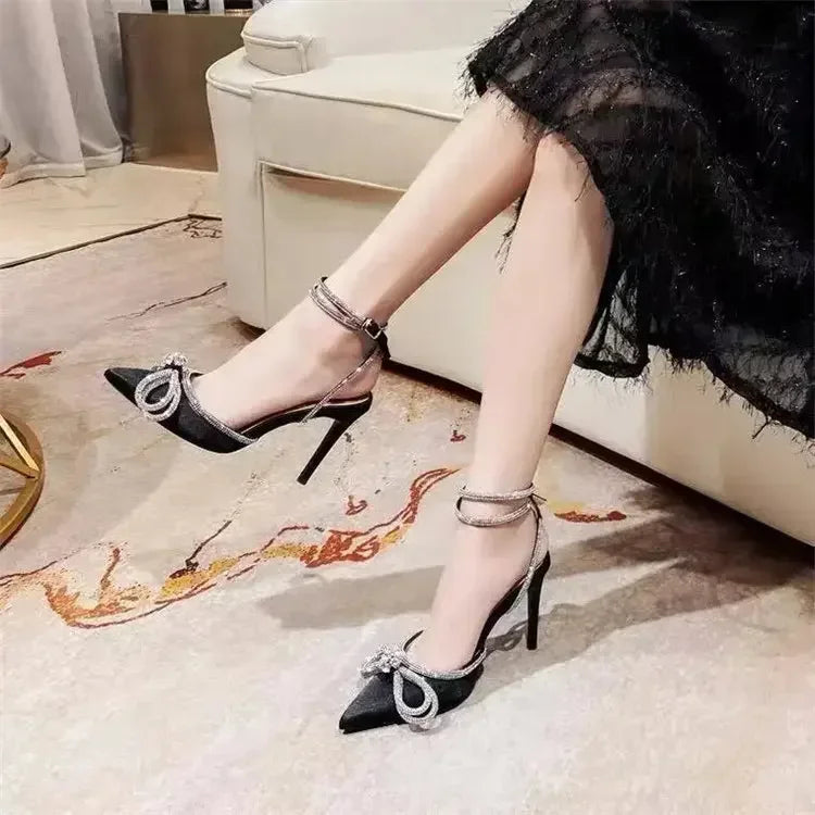Fashion Glitter Rhinestones Pumps