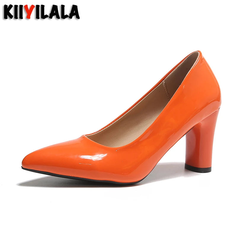 Women's Pumps 7.5cm round