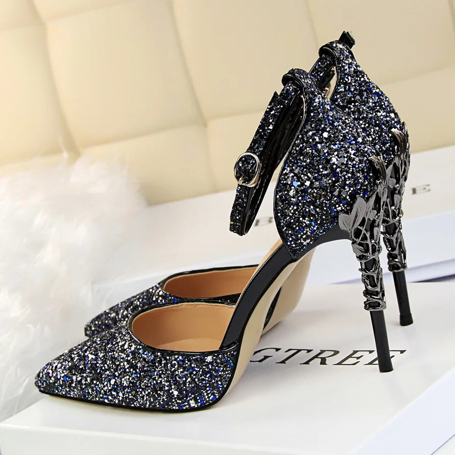 High Heels Bling Sandals Lady