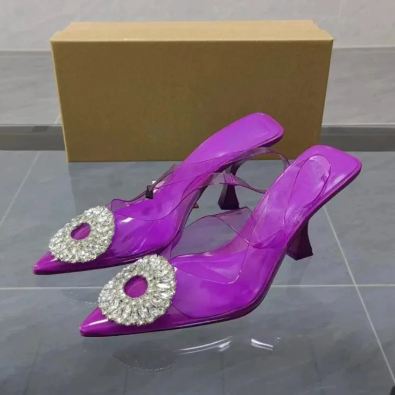 PVC Transparent High Heeled