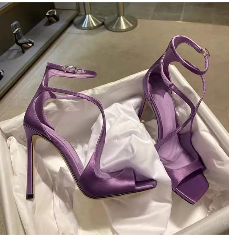 Fashion Patent Leather Peep toe